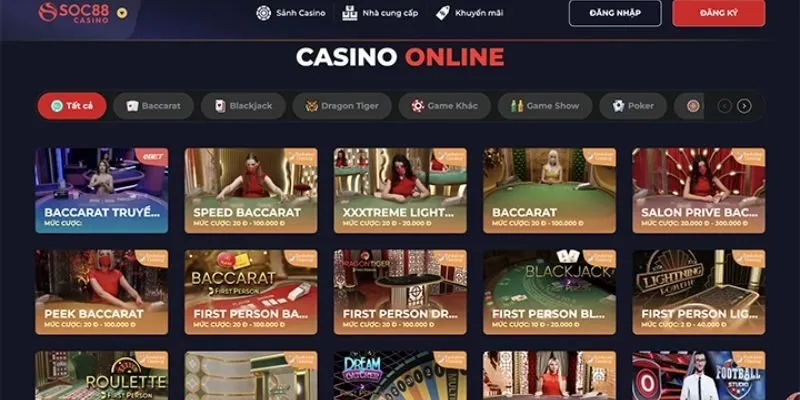 Sơ lược thông tin về sân chơi xanh chín SOC88