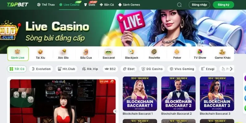 Khám phá thông tin tổng quan về nhà cái TOPBET